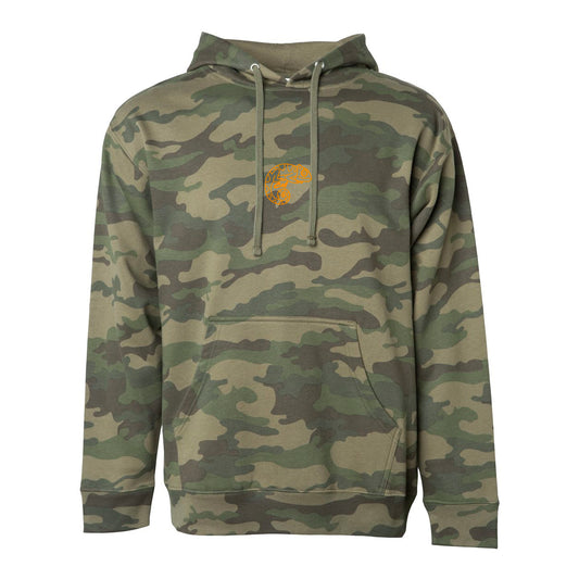Hoody - Camo/Orange